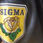 SIGMA GAMMA RHO SORORITY LEATHER JACKET S-G-RHO Bomber Letterman Jacket 1922