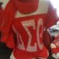 DELTA DIVA DELTA SIGMA THETA Short sleeve T-shirt 1913 Red Mesh Delta Diva Top
