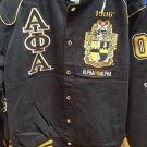 ALPHA PHI ALPHA FRATERNITY JACKET BLACK GOLD ICE COLD FRATERNITY RACE JACKET 06