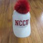North Carolina Central University BALL CAP HBCU TRENDY FLUFF BALL BASEBALL CAP