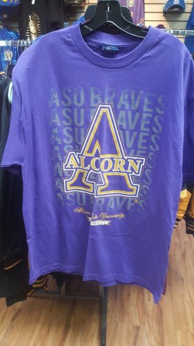 ALCORN State University Short sleeve T shirt Alcorn Braves HBCU College T-shirt
