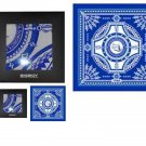 ZETA PHI BETA SORORITY SCARF BLUE GOLD Scarf  Z-PHI SILK SCARF WRAP 1914 #3