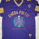 Omega Psi Phi Fraternity football jersey Purple Omega Psi Phi  jersey Q-DOG
