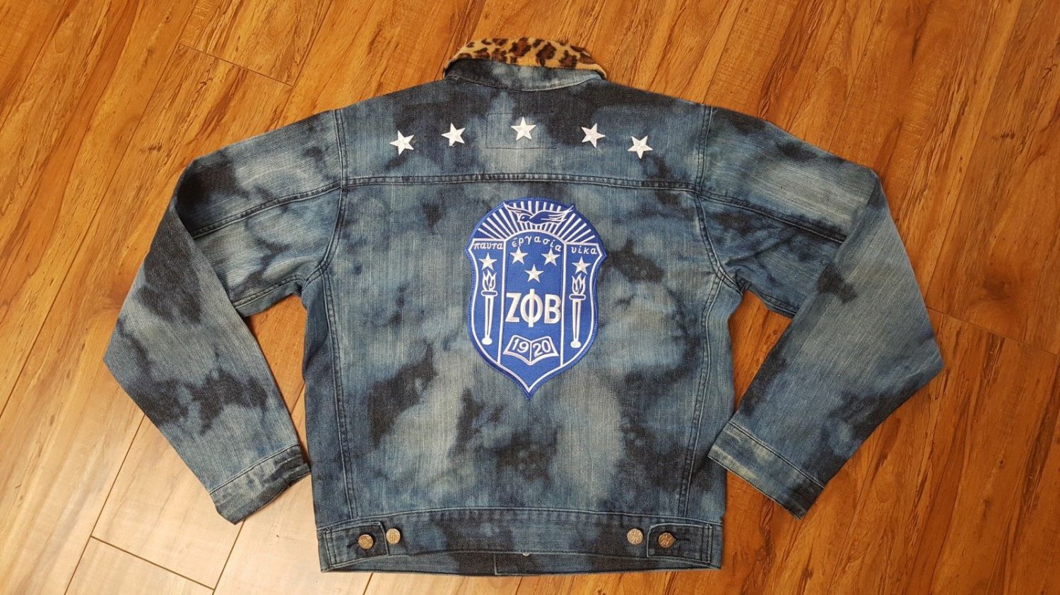 Zeta phi beta jean jacket Clearance