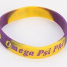 Omega Psi Phi Fraternity Silicone Bracelet Que Dog SOBAT 1911 Omega Psi Phi #1