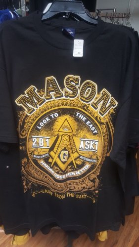Masonic Freemason short sleeve T-shirt SHRINER MASON FRATERNITY TEE