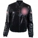 DELTA DIVA SORORITY SEQUENCE JACKET BLACK DST  OO-OOP THETA CASUAL EVENING COAT