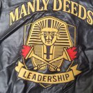 Alpha Phi Alpha Fraternity Jacket polyurethane 1906 Manly Deeds Frat Jacket