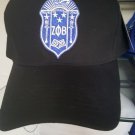 ZETA PHI BETA SORORITY ROYAL BLACK CAP HAT Z PHI B DAD HAT 1920 5 PEARLS Z-KITTY