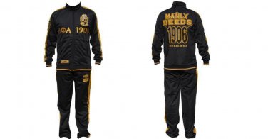 ALPHA PHI ALPHA FRATERNITY WARM UP TRACK JOGGING SUITE GYM DiVINE 9 1906
