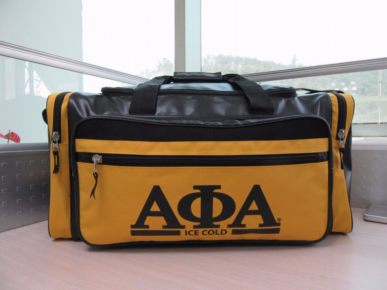 Alpha Phi Alpha Fraternity Large Duffle Gym Travel Sports Luggage Travel Case