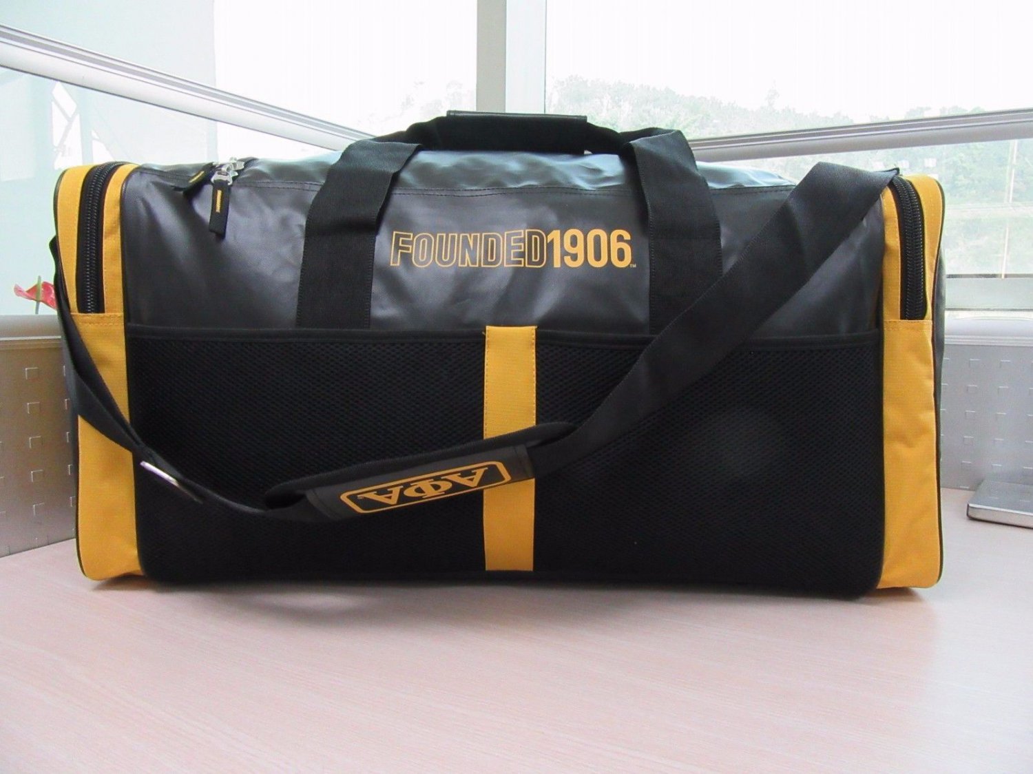 Alpha Phi Alpha Fraternity Large Duffle Gym Travel Sports Luggage Travel Case