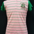 ALPHA KAPPA ALPHA SHORT SLEEVE POLO SHIRT PINSTRIPE POLO SHIRT 1908