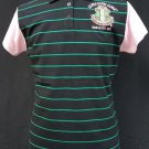 ALPHA KAPPA ALPHA SHORT SLEEVE POLO SHIRT BLACK PINSTRIPE POLO SHIRT 1908