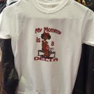 Future Delta Diva T-shirt Kids Future My Mommy is a Delta T-shirt