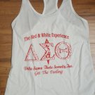 DELTA SIGMA THETA SORORITY TANK TOP T-SHIRT 1913 WHITE  FORTITUDE TANK TOP #4