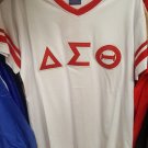DELTA SIGMA THETA SORORITY  T-shirt 1913 White Delta Diva Red V-neck T-shirt