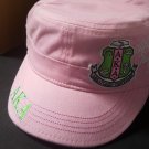 ALPHA KAPPA ALPHA SORORITY BASEBALL HAT  SORORITY PINK IVY LEAF HAT 1908 #14