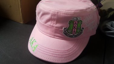ALPHA KAPPA ALPHA SORORITY BASEBALL HAT  SORORITY PINK IVY LEAF HAT 1908 #14
