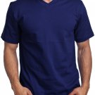 NAVY BLUE SHORT SLEEVE V-NECK T SHIRT V- NECK SHORT SLEEVE T SHIRT PRO 5 6PACK