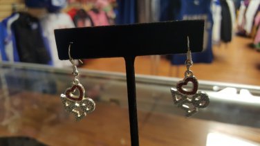 Delta Sigma Theta Sorority I love Delta Sigma Theta Earrings