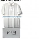 White polo shirt  short sleeve polo shirt Men's White short sleeve  Polo Shirt