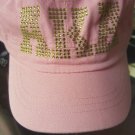ALPHA KAPPA ALPHA SORORITY CADET HAT CAP PINK SORORITY CADET CAP HAT #4