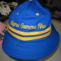 SIGMA GAMMA RHO SORORITY BUCKET HAT CAP BLUE GOLD SIGMA GAMMA RHO BOONIE HAT
