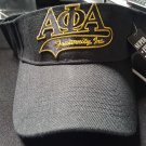 ALPHA PHI ALPHA FRATERNITY SUN VISOR HAT BLACK ICE COLD SUN VISOR 1906