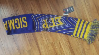 SIGMA GAMMA RHO SORORITY SCARF BLUE GOLD Scarf POODLE FASHION SCARF WRAP 1922 #2