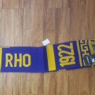 SIGMA GAMMA RHO SORORITY SCARF BLUE GOLD Scarf POODLE FASHION SCARF WRAP 1922 #3
