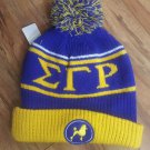 SIGMA GAMMA RHO SORORITY BEANIE CAP SKULL CAP 1922 POODLE SKULL CAP BEANIE