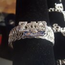 Zeta Phi Beta Sorority Metal Bracelet 1914 ZETA PHI BETA Wrist Chain Link #3