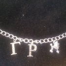 Sigma Gamma Rho Sorority Metal Bracelet Poodles 1922 Stone Pin S-G-RHO