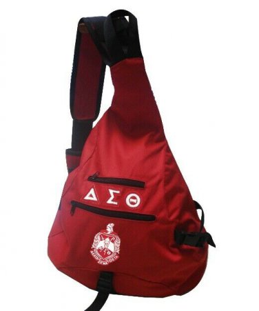 Delta Sigma Theta Sorority Sling Backpack Bag Divine 9 Sling Bag Shoulder