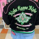 Alpha Kappa Alpha  Twill Sorority 'Race Jacket DST 1908 AKA RACE JACKET