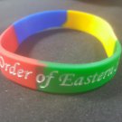 Order of the Eastern Star Sorority Silicone Bracelet O.E.S. wrist band #2