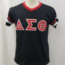 DELTA SIGMA THETA SORORITY  T-shirt 1913 White Delta Diva Black V-neck T-shirt