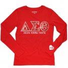 DELTA SIGMA THETA SORORITY LONG SLEEVE SHIRT BLING DELTA SIGMA THETA T-SHIRT