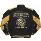 Freemason fraternity Race Jacket Freemason Masonic Twill Race Jacket