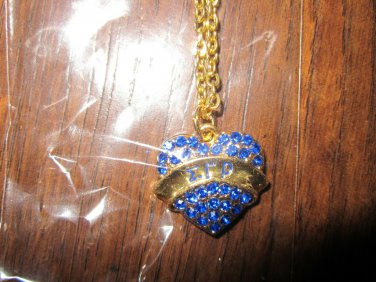 Sigma Gamma Rho Sorority Gold Chain Necklace Divine 9 Sorority Necklace  Love