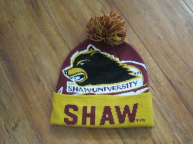Shaw University Beanie Hat Cap HBCU Ball Beanie Skull Cap Support Black Colleges