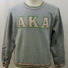 ALPHA KAPPA ALPHA SORORITY GRAY Crew neck sweatshirt 1908