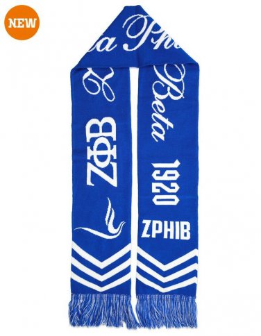 ZETA PHI BETA SORORITY BLUE Neck Scarf ZETA FASHION SCARF WRAP 1920 #5