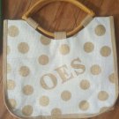 ORDER OF THE EASTERN STAR CANVAS HAND BAG JUTE BAG