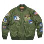 TUSKEGEE AIRMAN RED TAILS Bomber Jacket USA AIR FORCE Flight Jacket