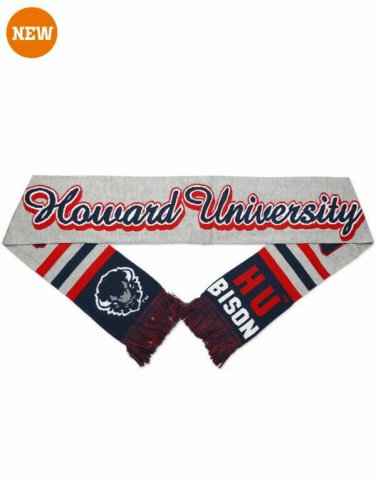 HOWARD University Scarf HBCU HOWARD BISONS SCARF