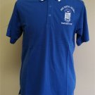 PHI BETA SIGMA Fraternity Short Sleeve Polo Shirt Blue White stripe Polo top #1