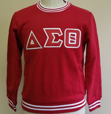 Delta Sigma Theta SORORITY Red Crew neck sweatshirt 1913 Delta Diva