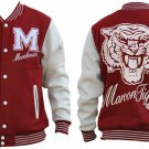 Morehouse College Fleece Jacket HBCU College Varsity Letterman Jacket